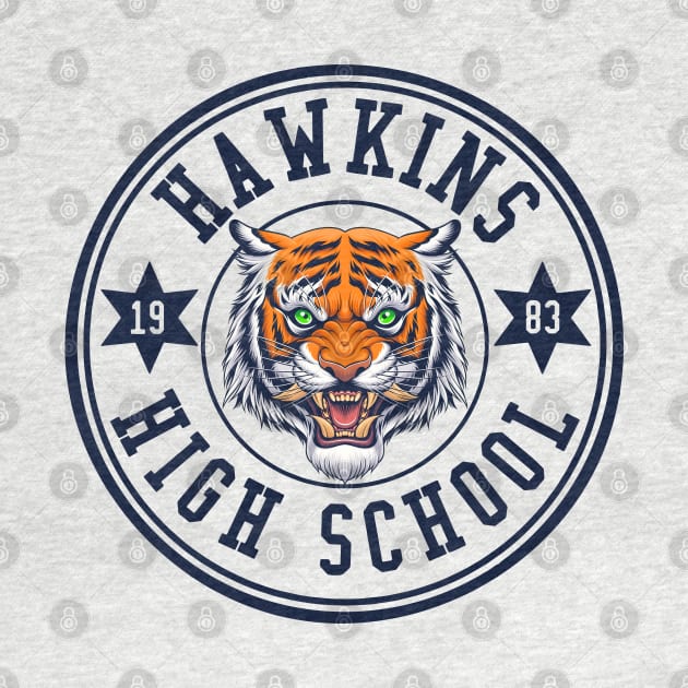 Hawkins Tigers 1983 by Creativity Explode